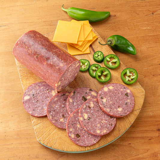 Jalapeno Cheese Summer Sausage